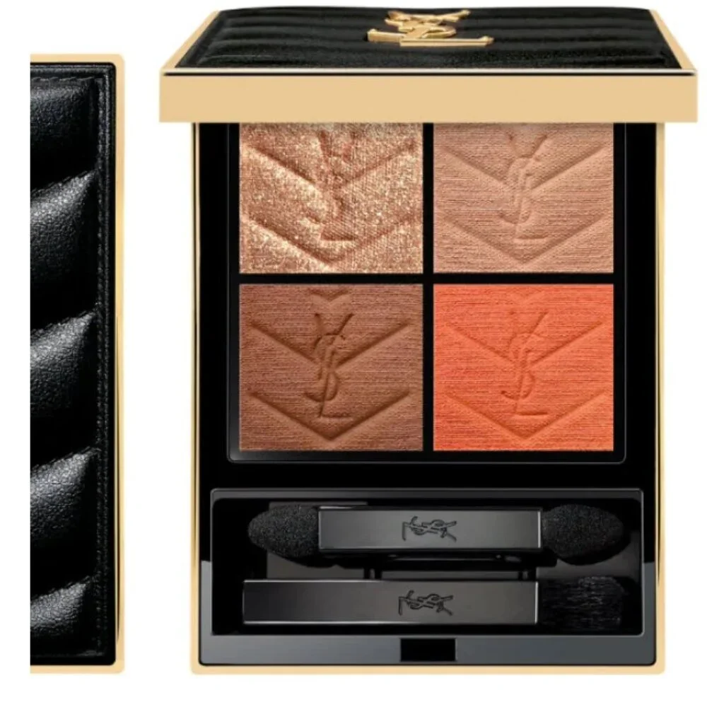 Yves Saint Laurent YSL couture mini clutch Eyeshadow Palette Over Orange 810